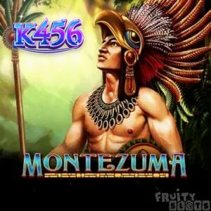 Tela de jogo do slot Montezuma com símbolos astecas e rolos vibrantes.